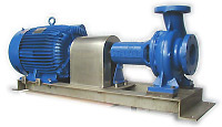 Base Frame Mounted Pumps ISO 2858 (dc) Series Electric Motor Driven Base Frame Mounted Pumps ISO 2858 (dc) Series Electric Motor Driven