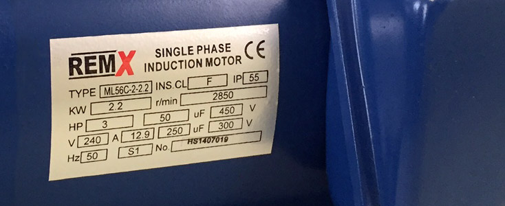 How To Read An Electric Motor Nameplate